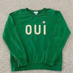 Anthropologie x Clare V Oui Sweatshirt